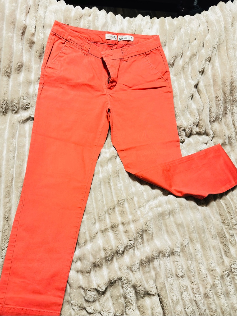 Maison Jules Coral Straight-Leg Jeans